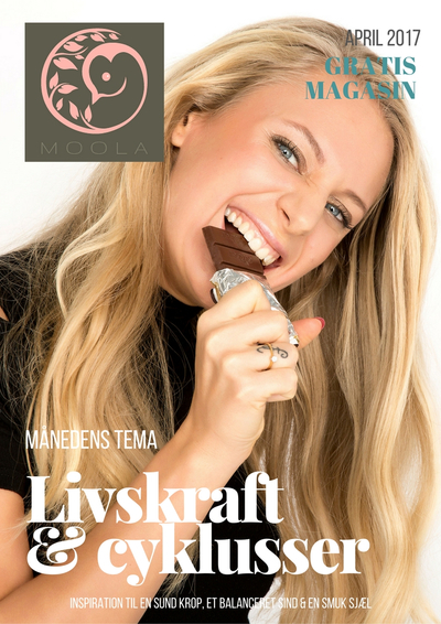 Klik her for at læse MOOLA magasinet april 2017 - tema om livskraft & cyklusser