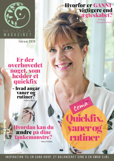 MOOLA magasinet februar 20 - tema quickfix, vaner og rutiner