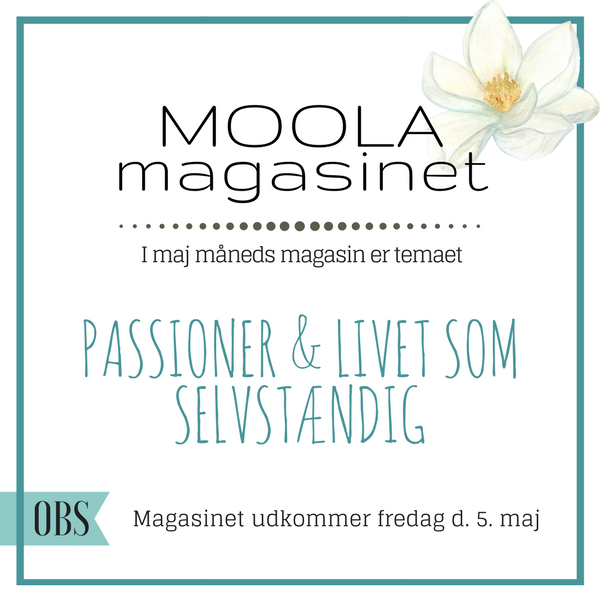 Hvad sker der i MOOLA magasinet i maj