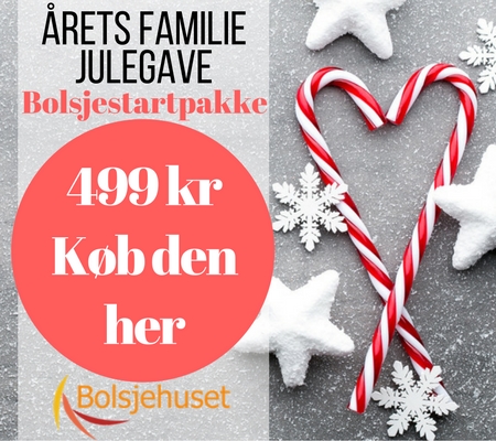 Køb årets familie julegave hos bolsjehuset - bolsjestartpakke 499 kr - se mere her