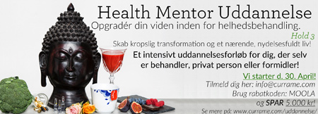 Health Mentor Uddannelsen starter op igen d. 30. April, se mere her