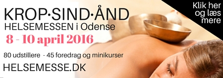KOM TIL KROP SIND ÅND messe i Odense. Skyd foråret i gang med en oplevelse ud over de sædvanlige.