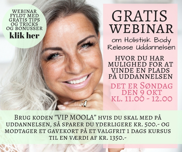 Tilmeld dig det gratis webinarom Holistisk Body Release uddannelsen her
