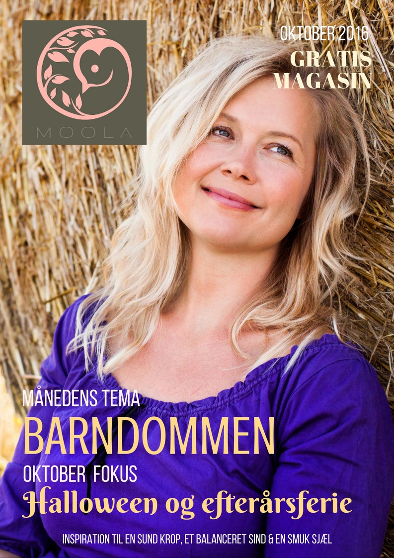 MOOLA magasinet oktober 2016 - Barndom - covergirl Rose Maimonide