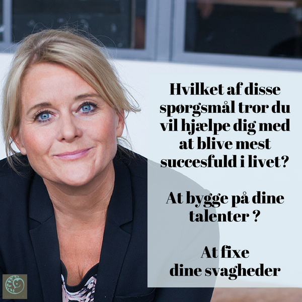 At bygge på dine styrker? At fixe dine svagheder?